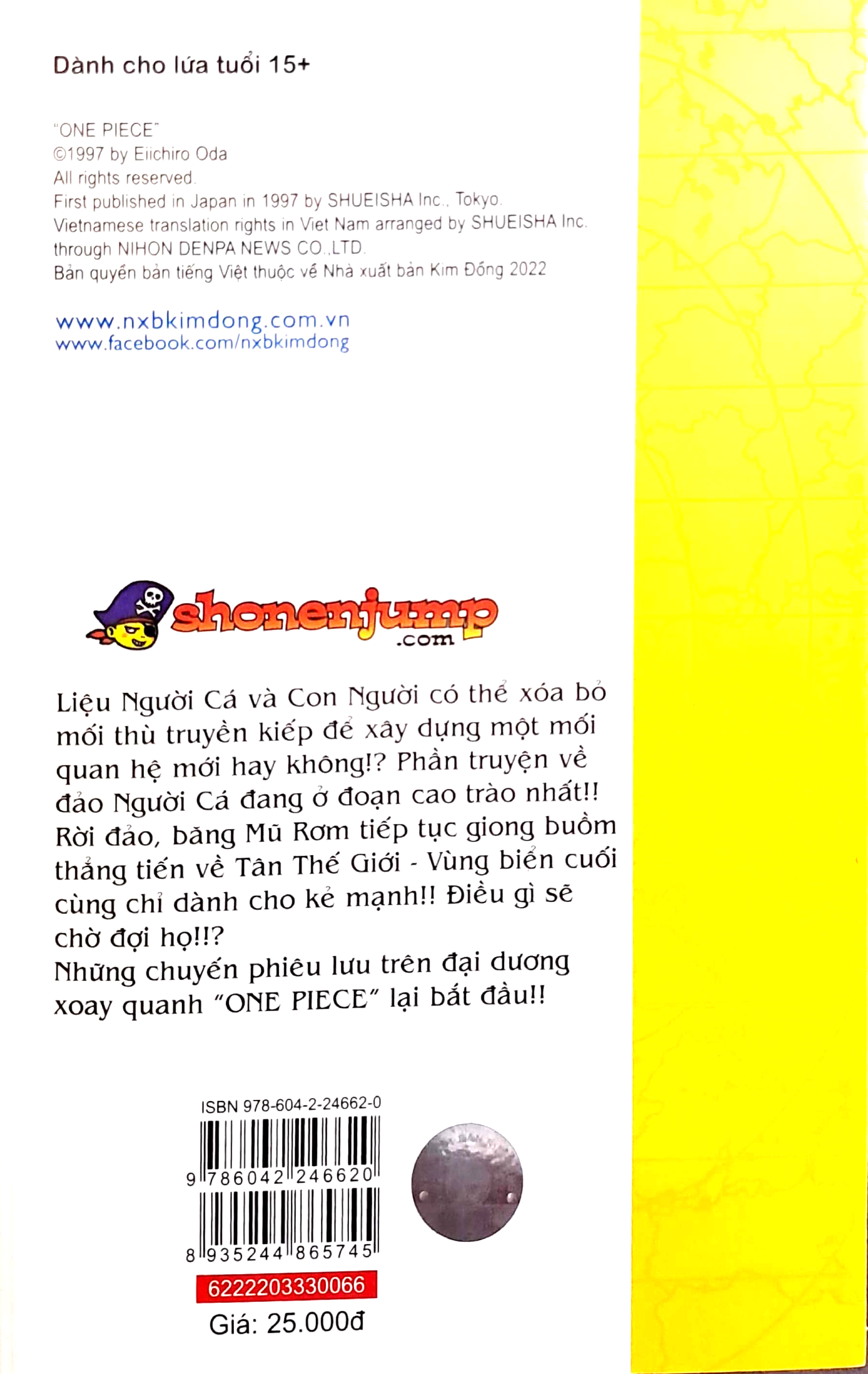 Bo
						
										
										One Piece - Tap 66 - Duong Toi Mat Troi - Ban Bia Ao (Tai Ban 2022) - Ảnh 8