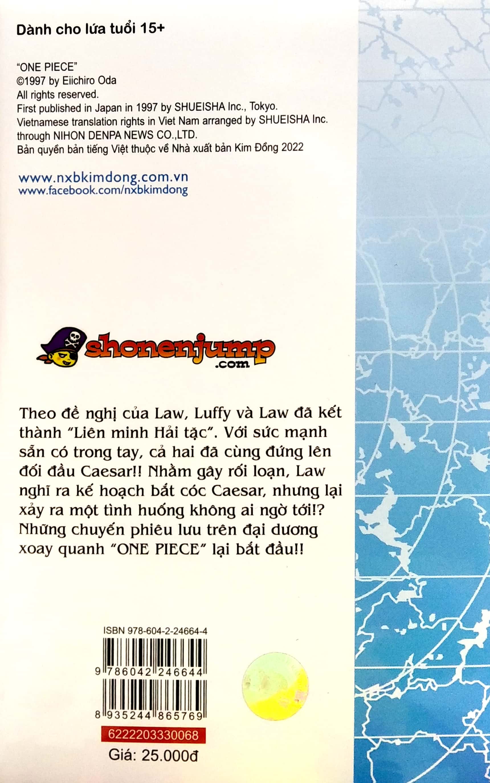 Bo
						
										
										One Piece - Tap 68 - Lien Minh Hai Tac - Ban Bia Ao (Tai Ban 2022) - Ảnh 4