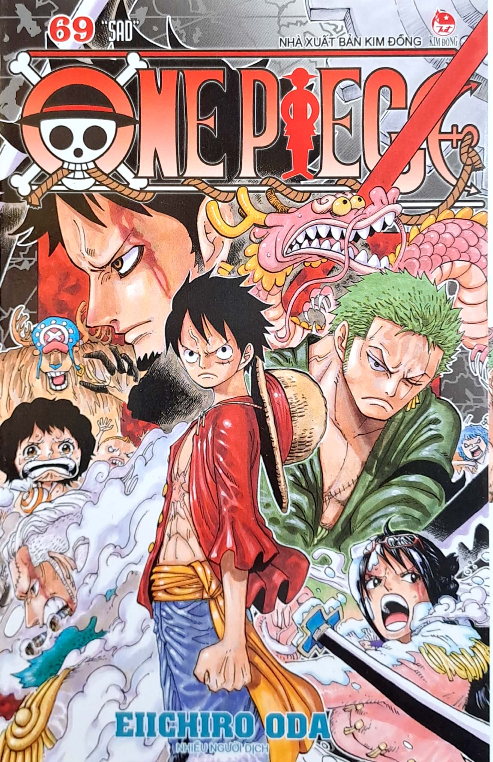 Bộ
						
										
										One Piece - Tập 69 - Sad - Bản Bìa Áo (Tái Bản 2022) - Ảnh 2