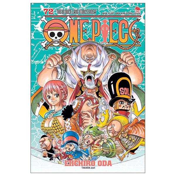 bộ one piece - tập 72 - thứ bị quên lãng ở dressrosa (tái bản 2022)