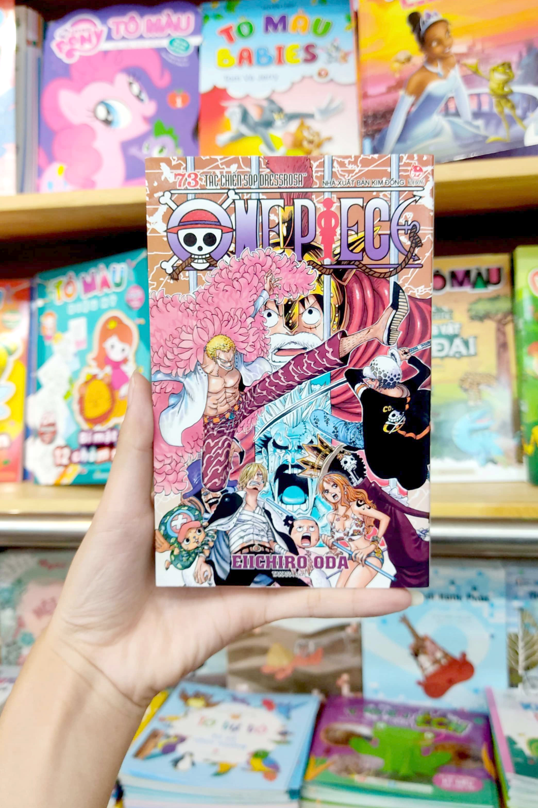 Bộ
						
										
										One Piece - Tập 73 - Tác Chiến Sop Dressrosa - Bản Bìa Áo (Tái Bản 2023) - Ảnh 8