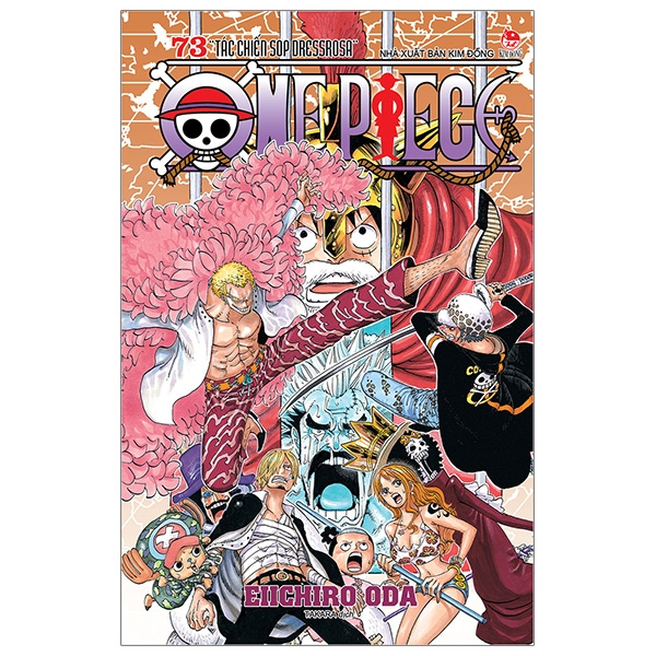 bộ one piece - tập 73 - tác chiến sop dressrosa (tái bản 2023)