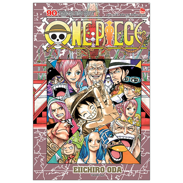 bộ one piece - tập 90 - thánh địa mary geoise (tái bản 2022)