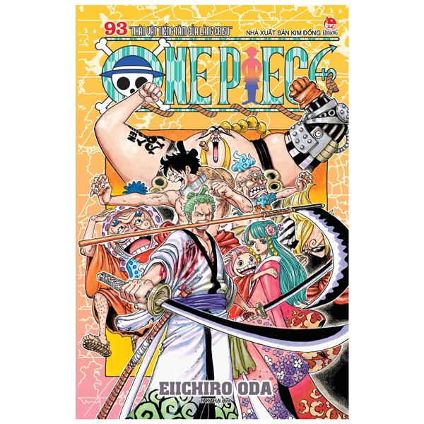 bộ one piece - tập 93 - nhân vật tiếng tăm của làng ebisu (tái bản 2022)