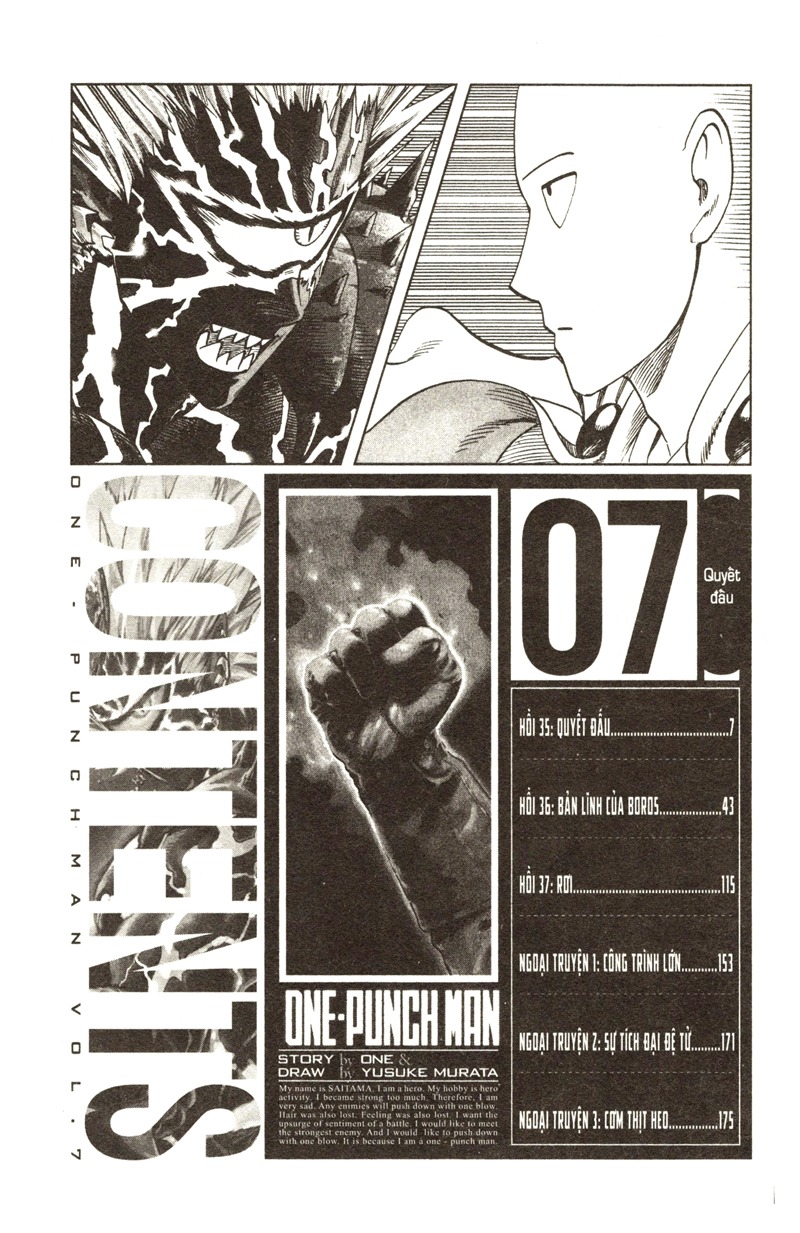 Bộ One-Punch Man - Tập 7 - Quyết Đấu (Tái Bản 2025) - Ảnh 3