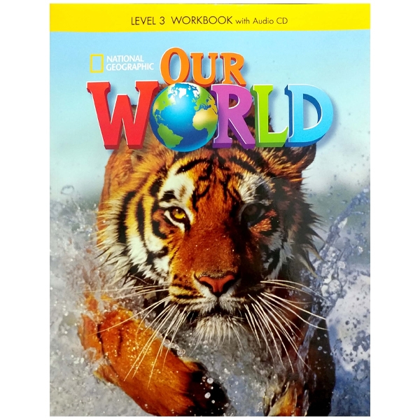 bộ our world american english 3 workbook with audio cd