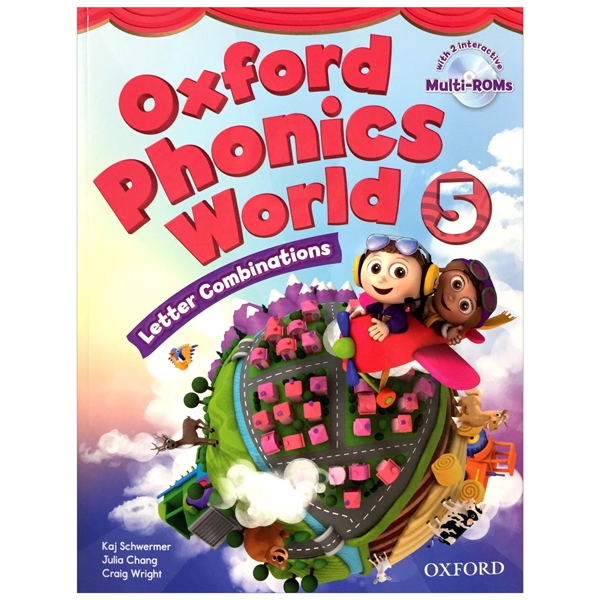 bộ oxford phonics world 5: student book with multirom