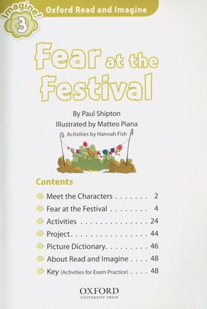 bộ oxford read and imagine: level 3: fear at the festival - Ảnh 3