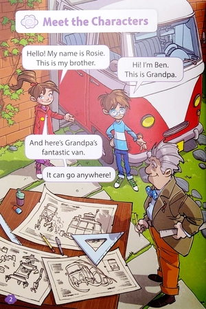 bộ oxford read and imagine level 4: clunk's brain - Ảnh 4