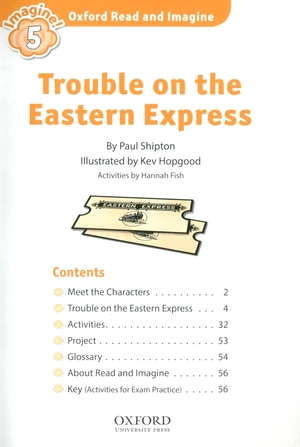 bộ oxford read and imagine: level 5: trouble on the eastern express - Ảnh 3