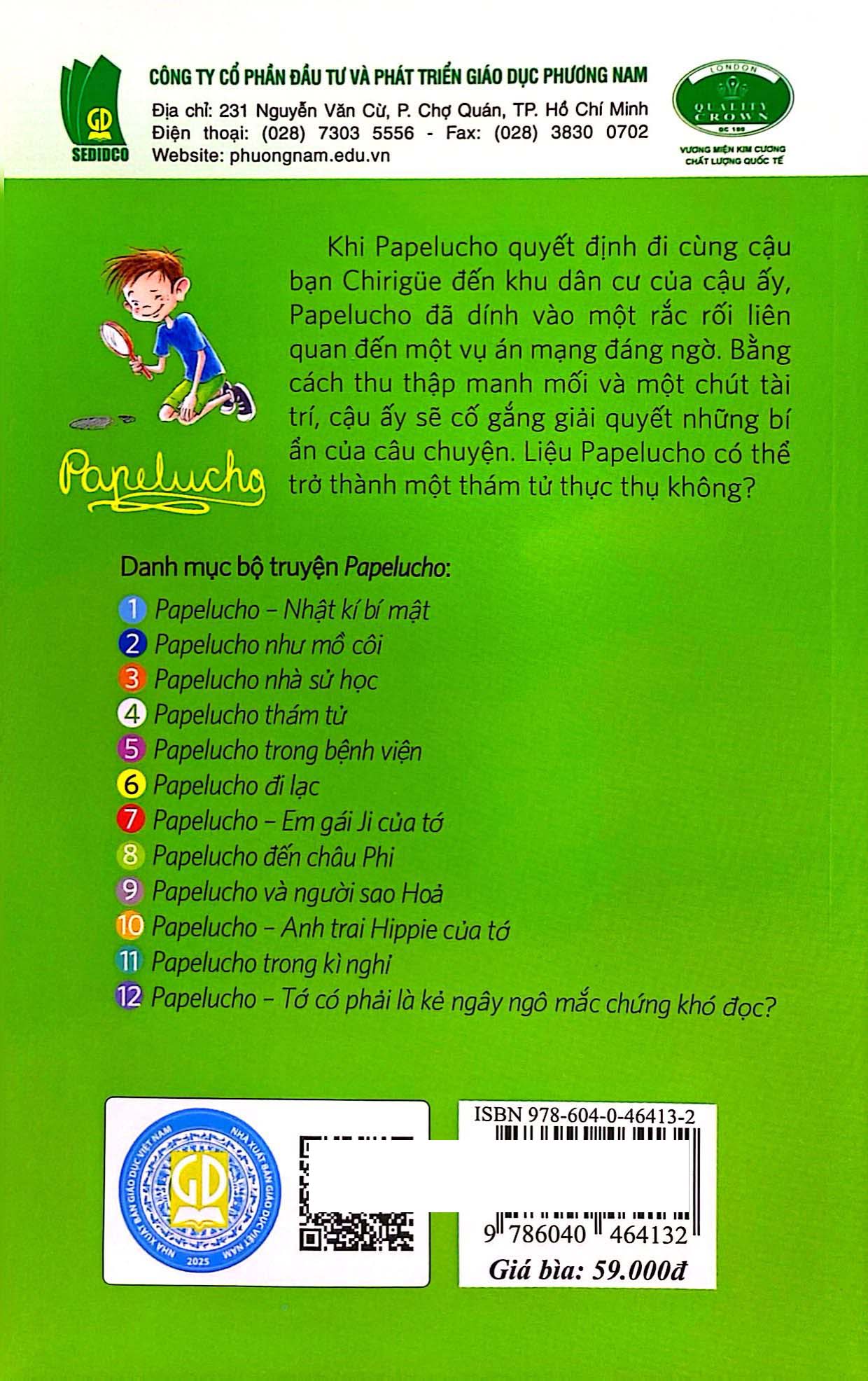 Bộ
						
										
										Papelucho - Tập 4 - Thám Tử - Độc Quyền Fahasa - Ảnh 9