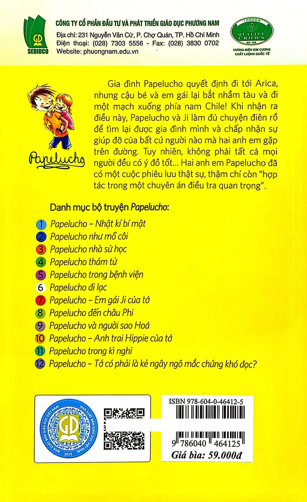 Bộ
						
										
										Papelucho - Tập 6 - Đi Lạc - Độc Quyền Fahasa - Ảnh 7
