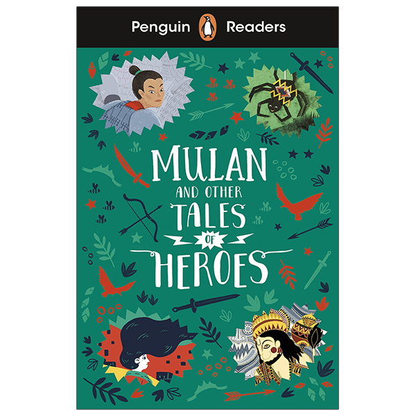 bộ penguin readers level 2: mulan and other tales of heroes