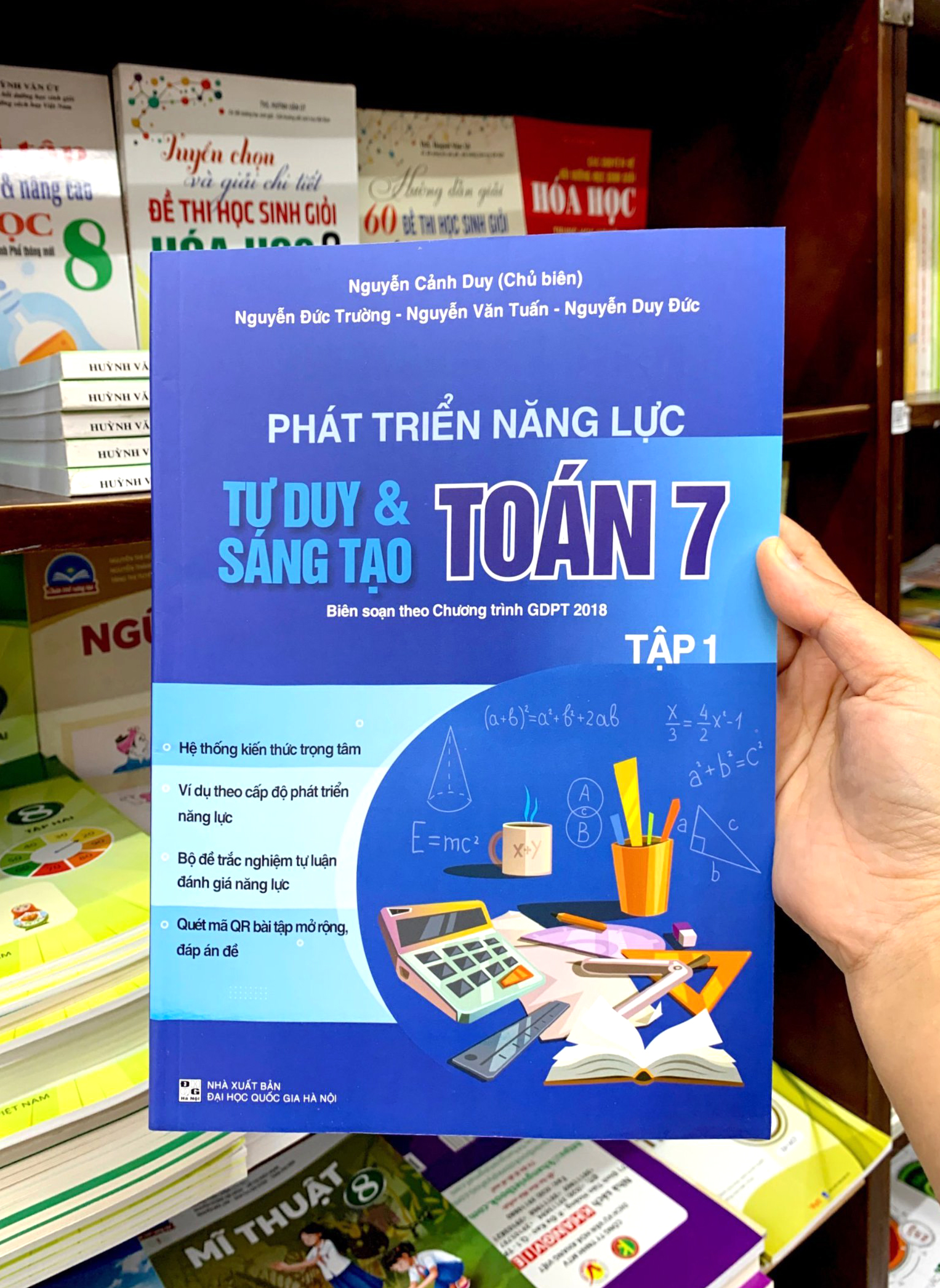 bộ phát triển năng lực tư duy và sáng tạo toán 7 - tập 1 (biên soạn theo chương trình giáo dục phổ thông 2018) - Ảnh 7