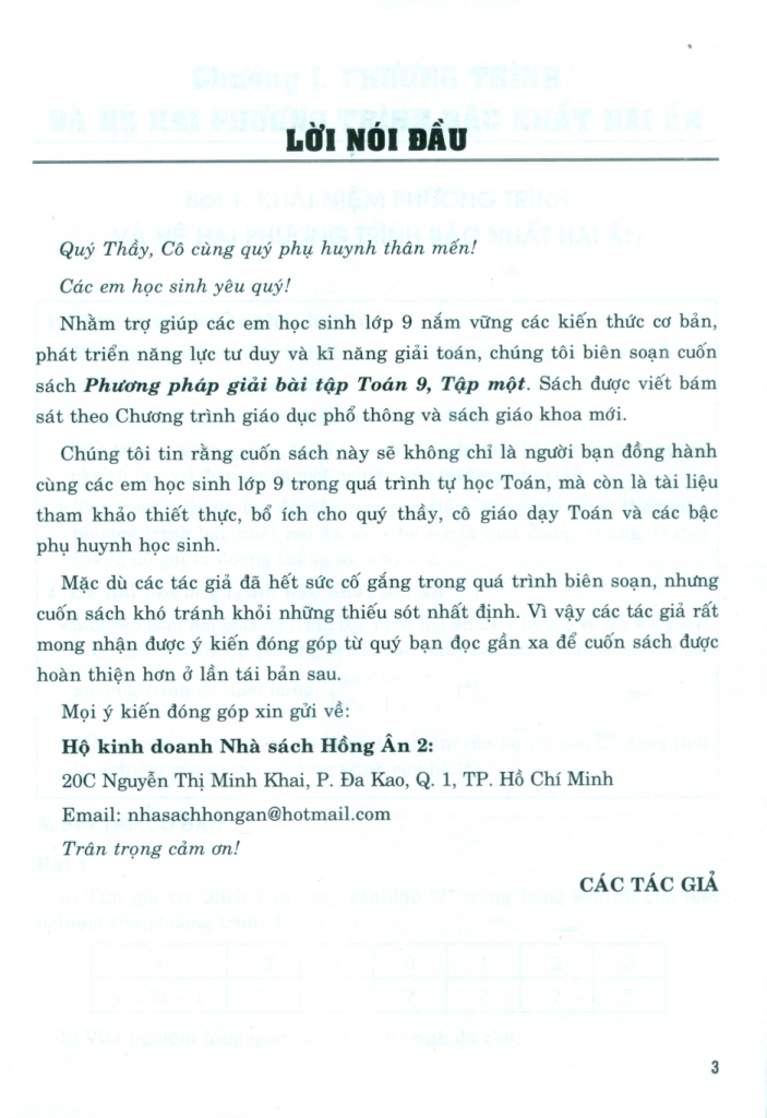 Bộ Phương Pháp Giải Bài Tập Toán 9 - Tập 1 (Biên Soạn Theo Chương Trình GDPT Mới - Dùng Kèm SGK Kết Nối Tri Thức Cuộc Sống) - Ảnh 4