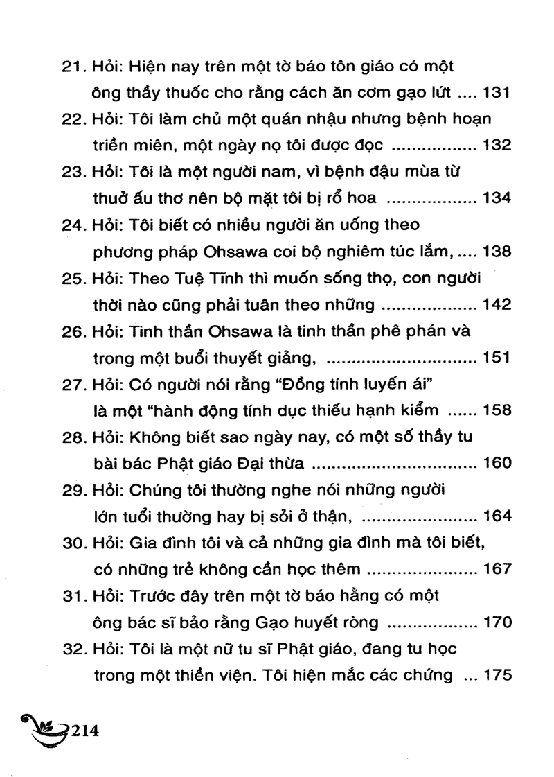 bộ phương pháp ohsawa - hỏi và đáp - tập 3 - Ảnh 6
