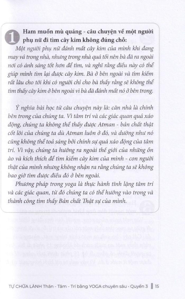 Bộ Phương Pháp Sức Khoẻ Toàn Diện Của Yoga Cổ Điển - Tự Chữa Lành Thân-Tâm-Trí Bằng Yoga Chuyên Sâu - Quyển 3 - Ảnh 6