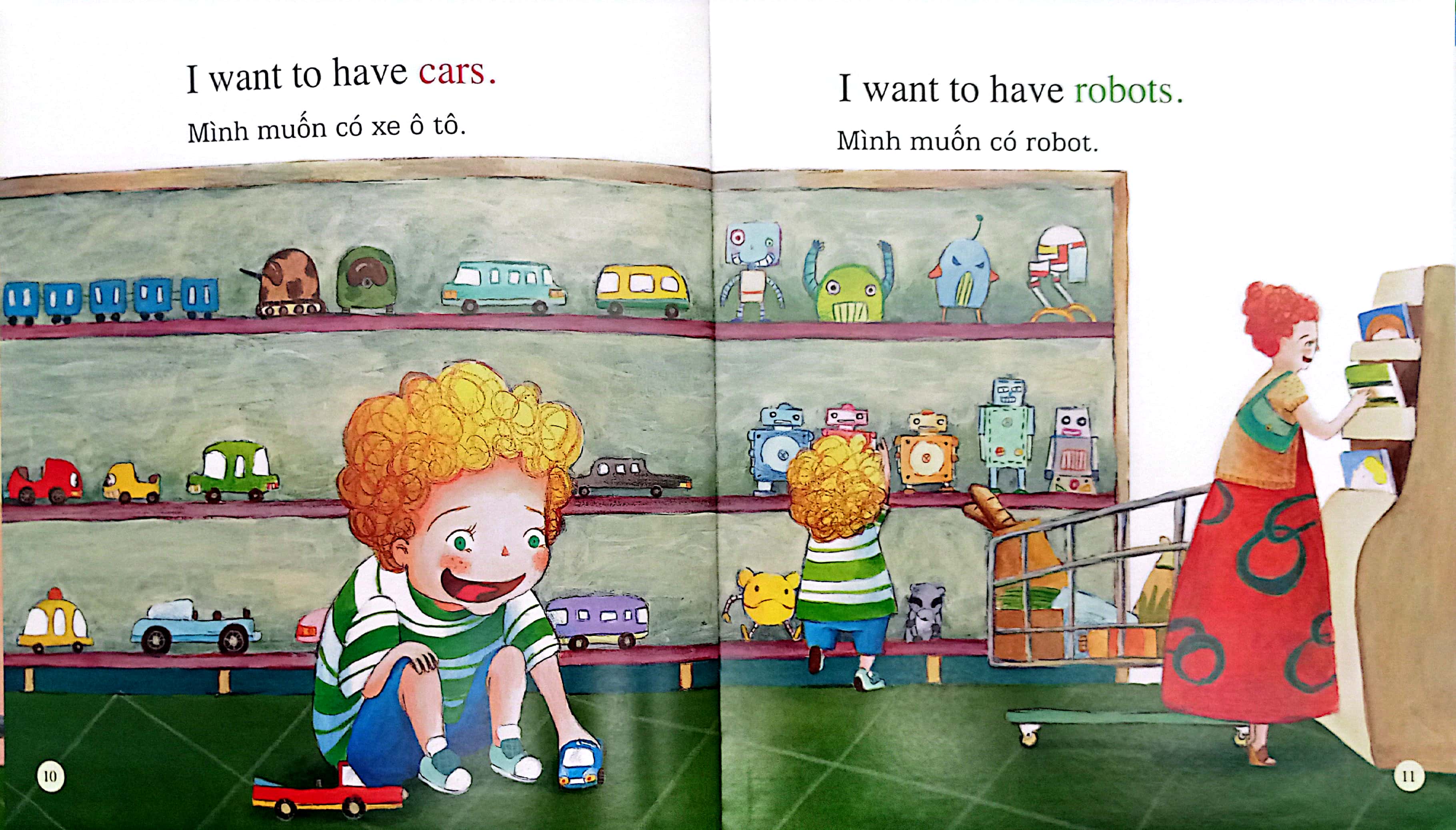 Bộ Playtime In English - Level 1 - I Want To Have Toys - Mình Muốn Có Đồ Chơi - Ảnh 5