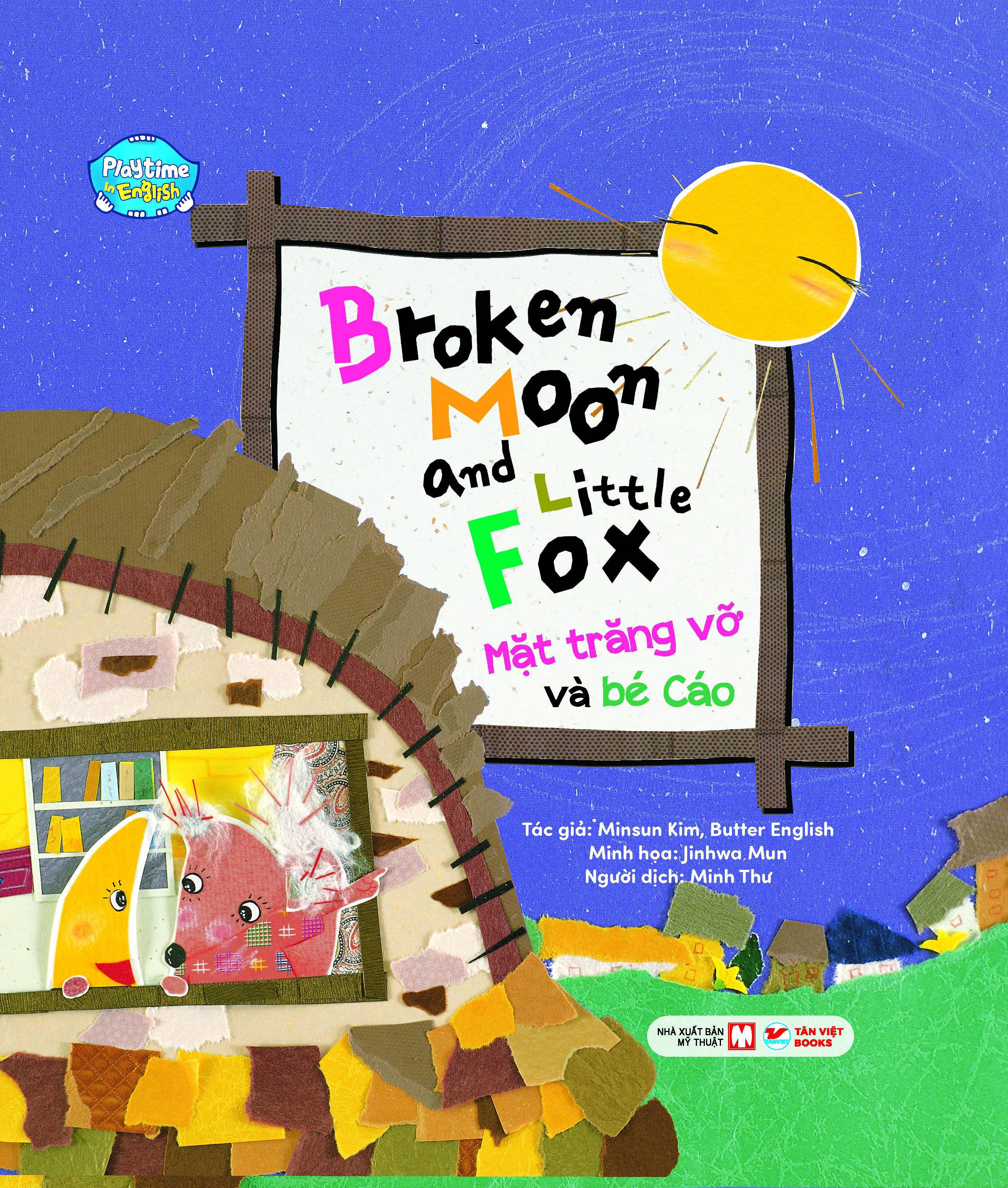 Bộ Playtime In English - Level 2 - Broken Moon And Little Fox - Mặt Trăng Vỡ Và Bé Cáo - Ảnh 2