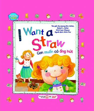 Bộ Playtime In English - Level 2 - I Want A Straw - Con Muốn Có Ống Hút - Ảnh 2