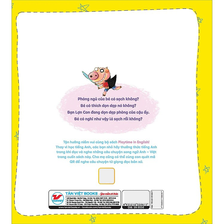 Bo
Playtime In English - Level 4 - Little Pig's Room - Can Phong Cua Lon Con - Ảnh 5