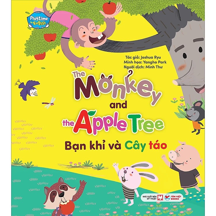 Bo
						
										
										Playtime In English - Level 4 - Monkey And Apple Tree - Ban Khi Va Cay Tao - Ảnh 2