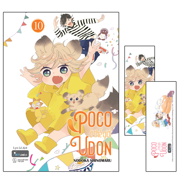 bộ poco ở thế giới udon - tập 10 - tặng kèm bookmark hai mặt