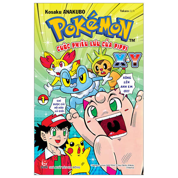 Bo
						
										
										Pokemon - Cuoc Phieu Luu Cua Pippi X.Y - Tap 1