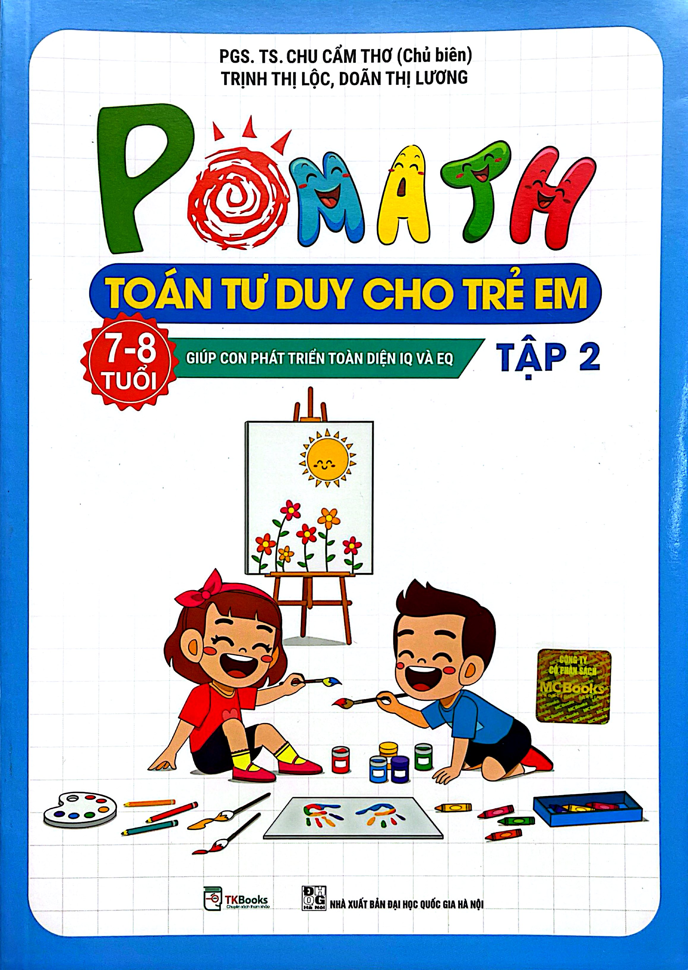 Bộ
						
										
										Pomath - Toán Tư Duy Cho Trẻ Em - 7-8 Tuổi - Tập 2 - Ảnh 2