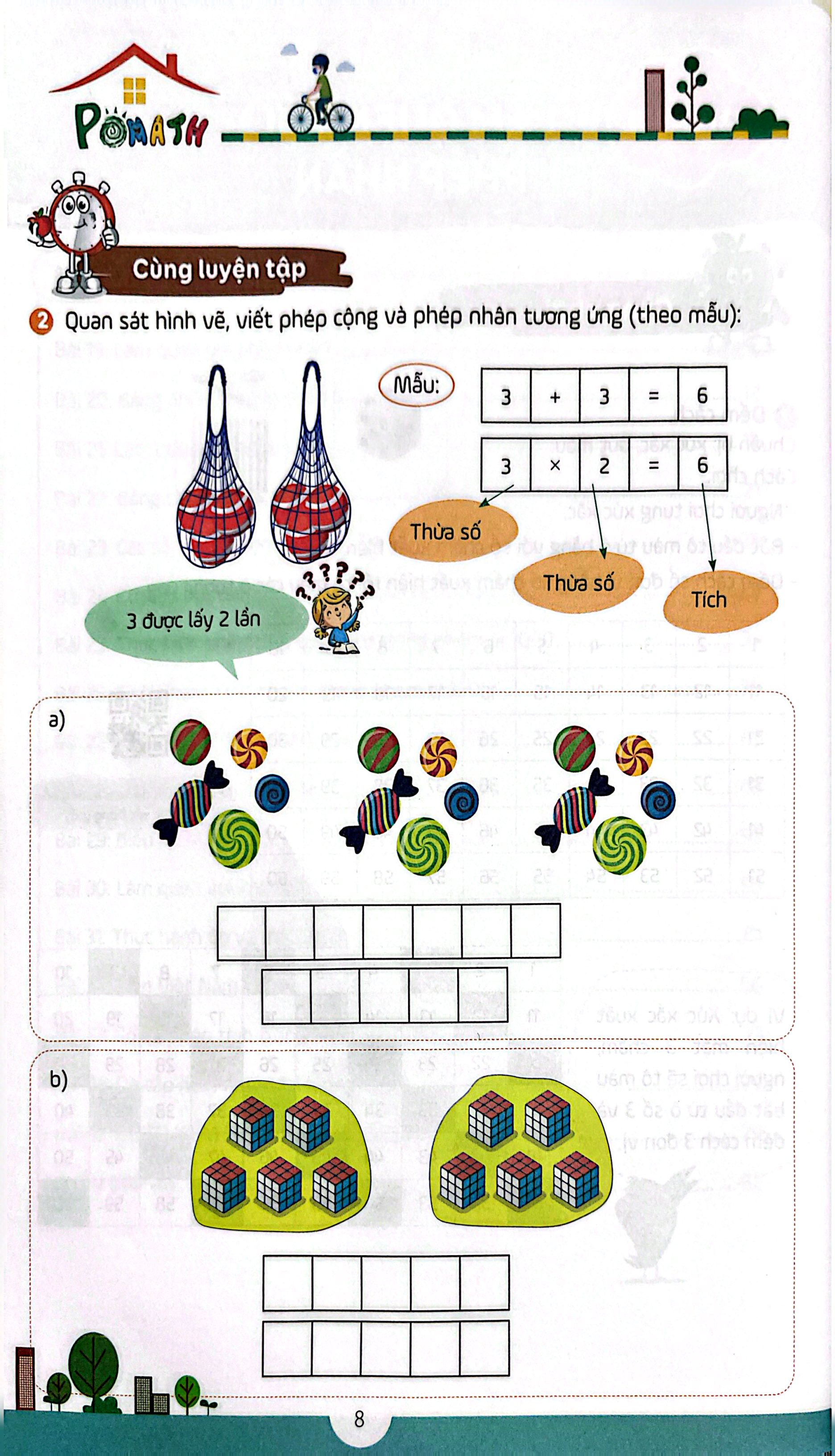 Bộ
						
										
										Pomath - Toán Tư Duy Cho Trẻ Em - 7-8 Tuổi - Tập 2 - Ảnh 5