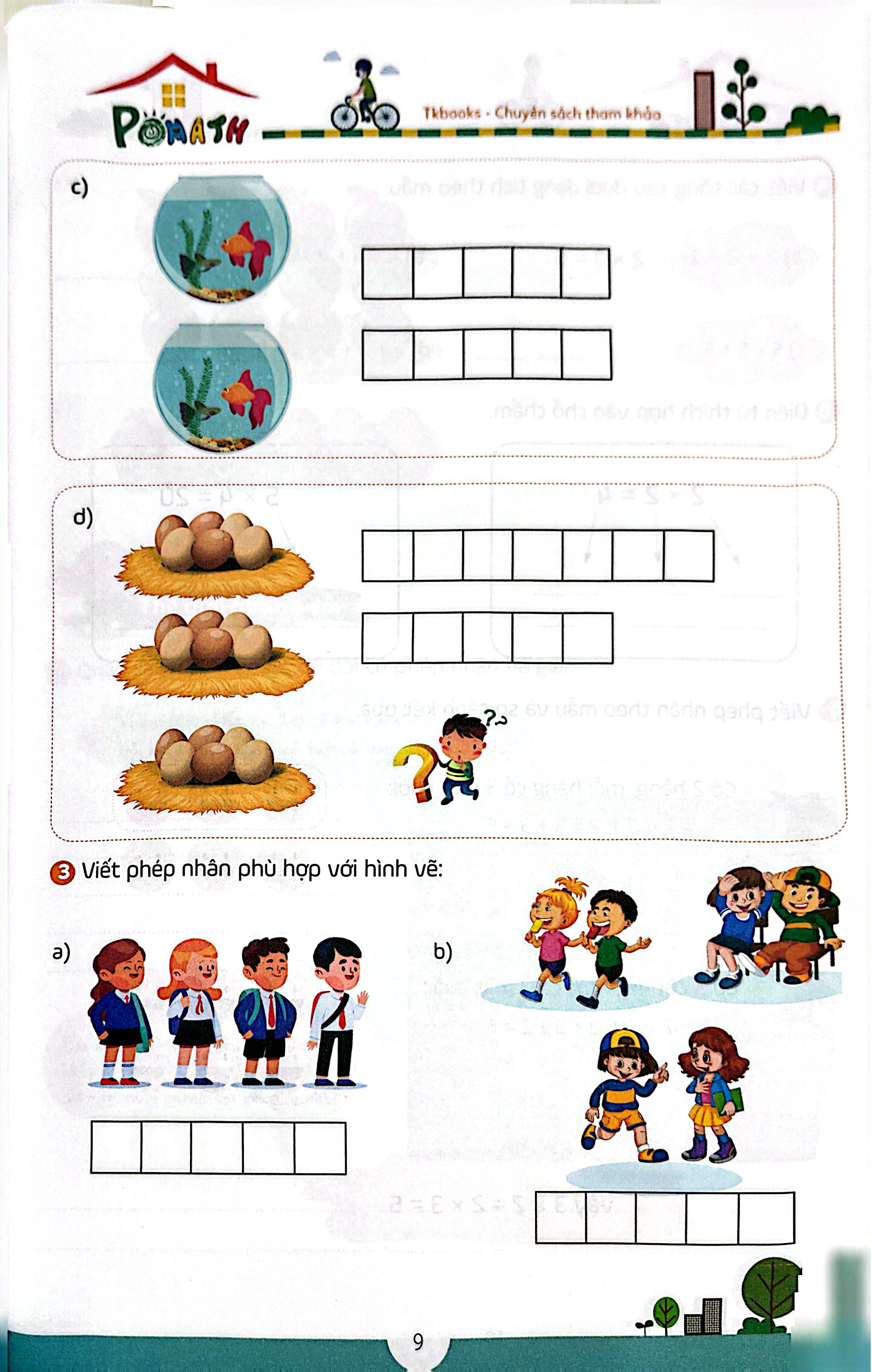Bộ
						
										
										Pomath - Toán Tư Duy Cho Trẻ Em - 7-8 Tuổi - Tập 2 - Ảnh 6