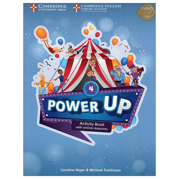 bộ power up level 4 activity book with online resources and home booklet