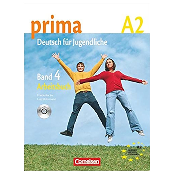 bộ prima - deutsch für jugendliche - bisherige ausgabe - a2: band 4: arbeitsbuch mit audio-cd