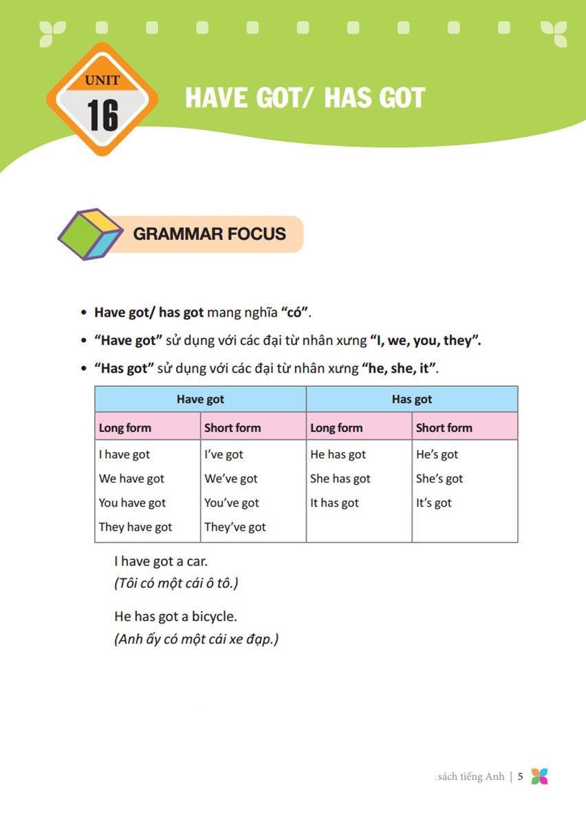 bộ primary grammar - ngữ pháp tiếng anh theo chủ đề lớp 3 - tập 2 - Ảnh 5