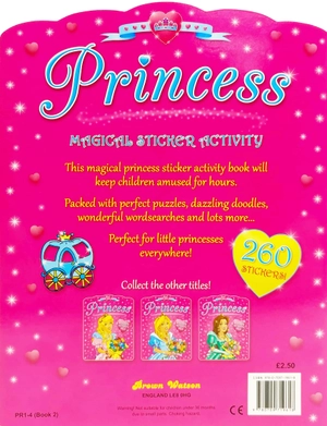 bộ princess sticker activity book 2 - Ảnh 6