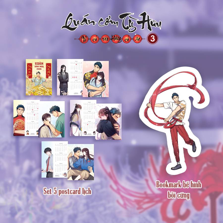Bộ
Quán Cơm Tỳ Hưu - Chỉ Có Vào Không Có Ra - Tập 3 - Tặng Kèm Bookmark Bế Hình Bồi Cứng + Set 5 Postcard Lịch - Ảnh 3
