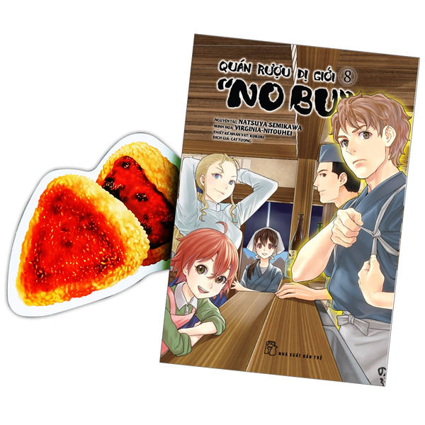 bộ quán rượu dị giới "nobu" - tập 8 - tặng kèm bookmark giấy hình món ăn