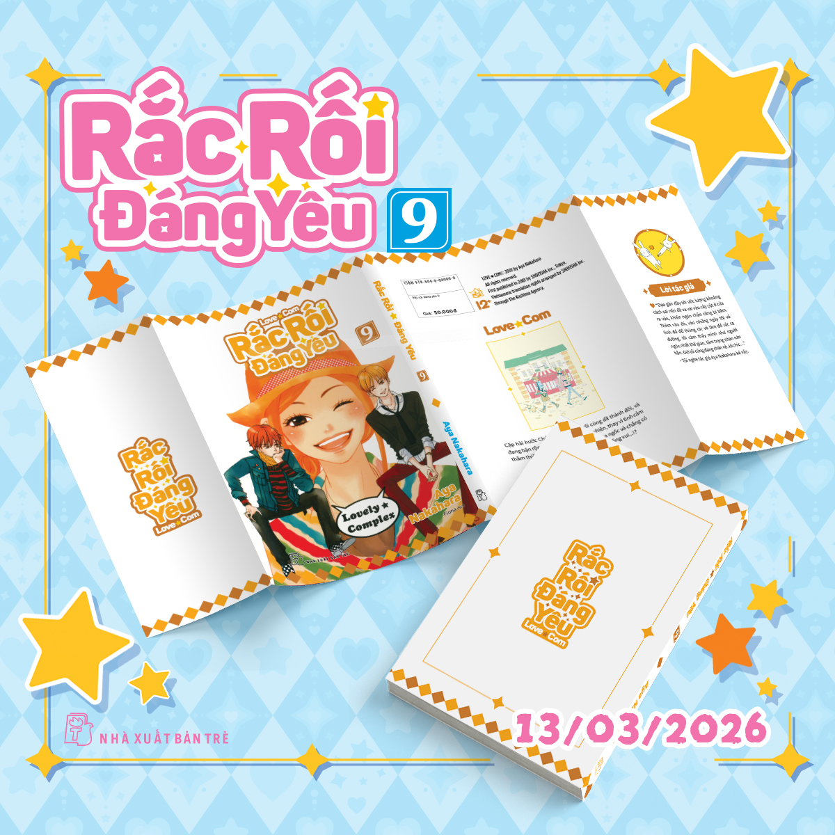 Bộ
Rắc Rối Đáng Yêu - Love Com - Tập 9 - Tặng Kèm Bookmark Bùa Tình Duyên - Ảnh 3