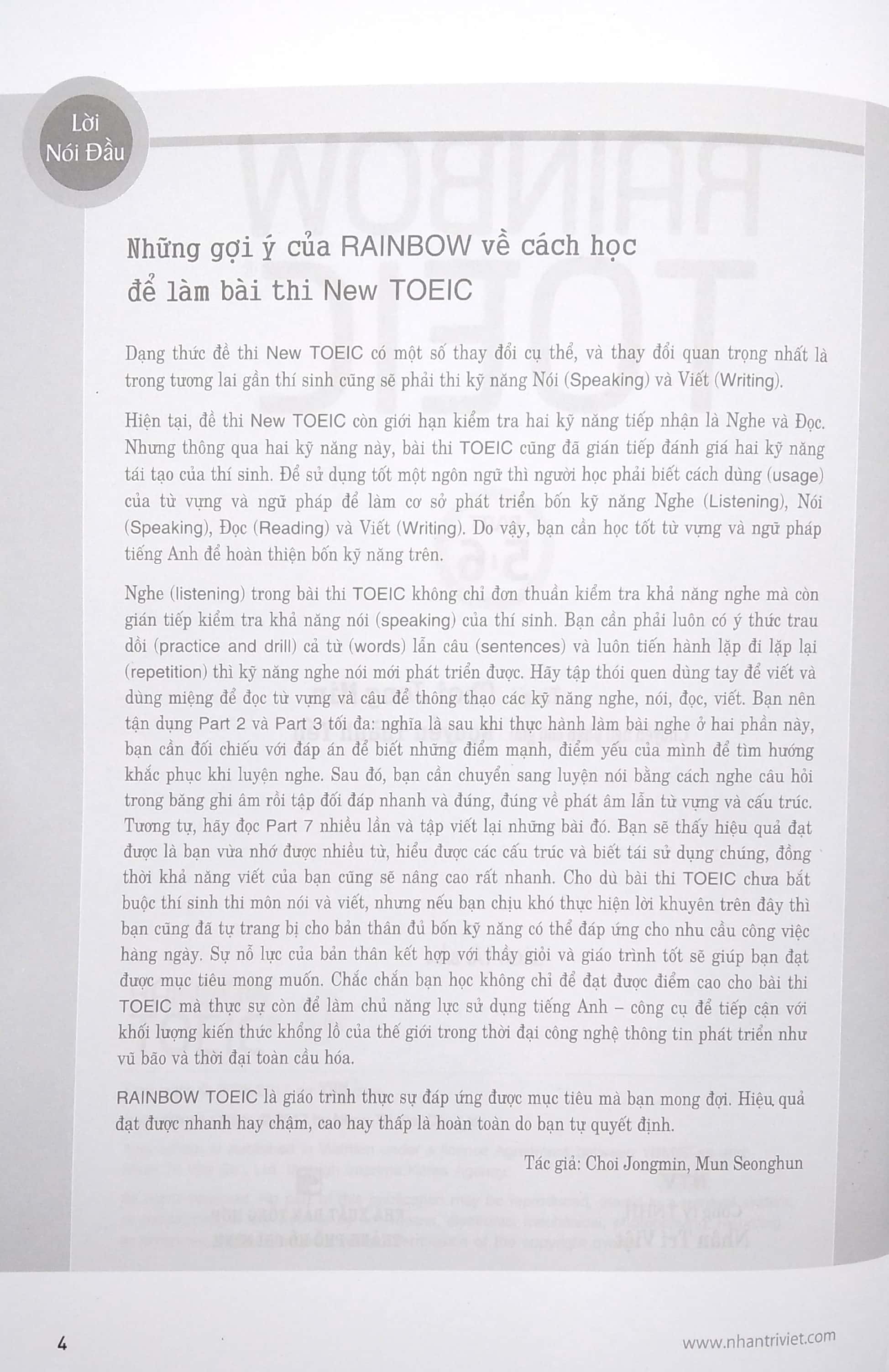 bộ rainbow toeic - part 5,6 - Ảnh 4