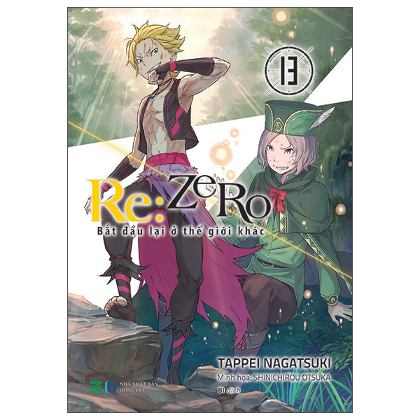 bộ re:zero - bắt đầu lại ở thế giới khác 13 - tặng kèm bookmark pvc in màu