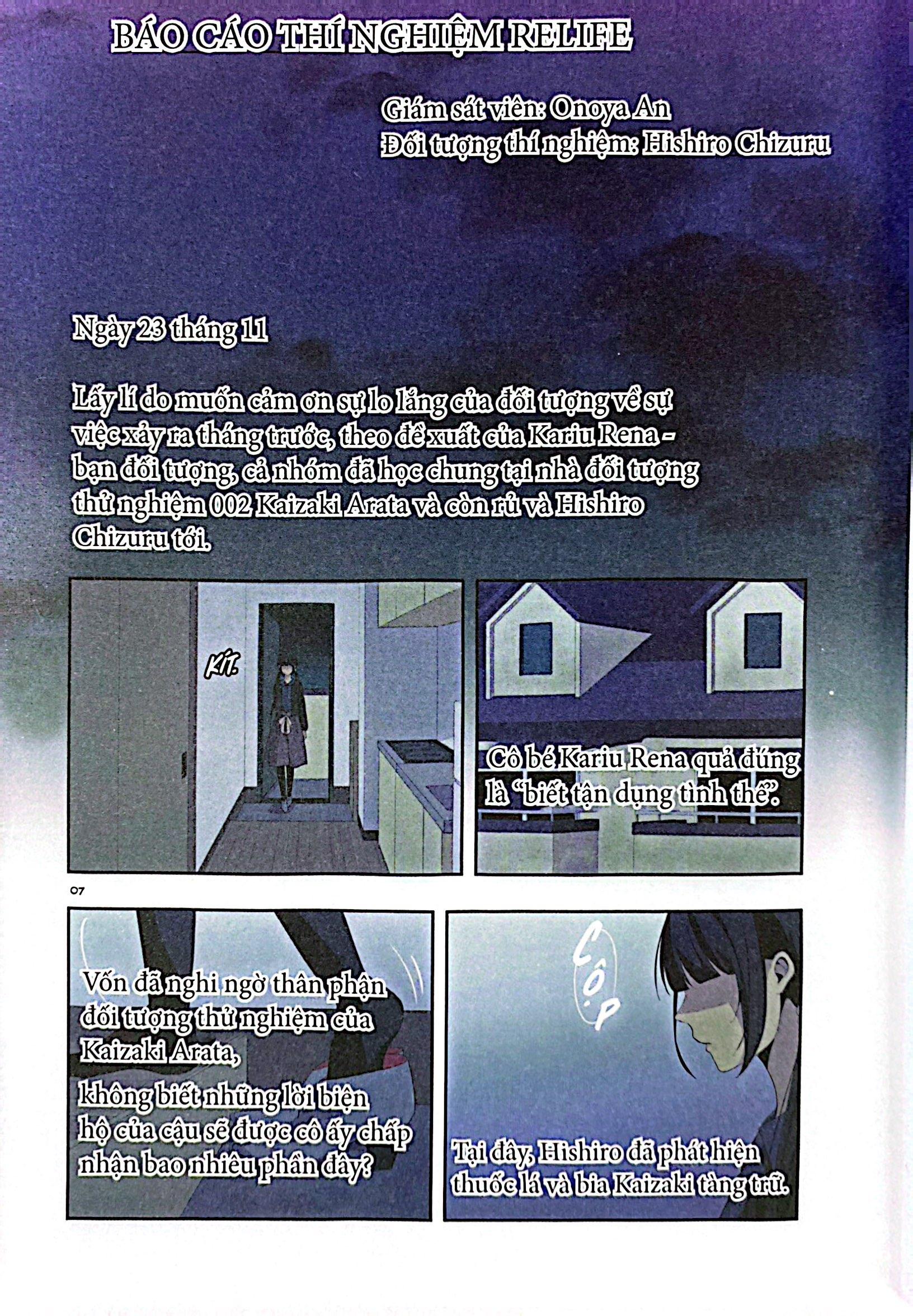 Bo
ReLIFE - Tap 13 - Tang Kem Postcard - Ảnh 7