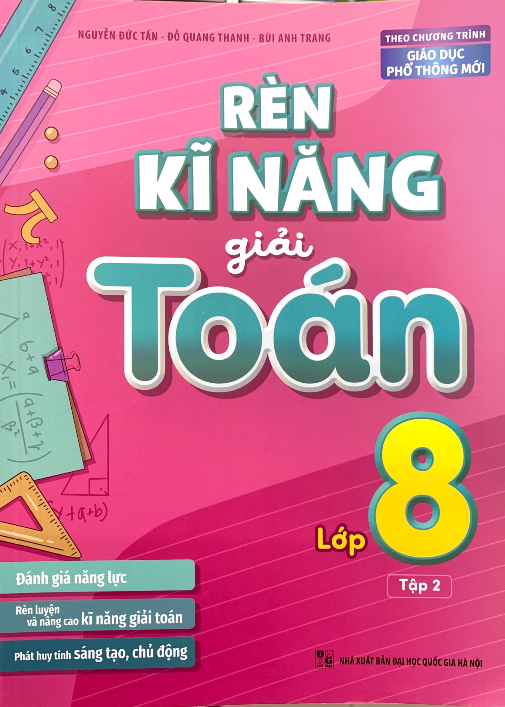 bộ rèn kĩ năng giải toán lớp 8 - tập 2 (theo chương trình giáo dục phổ thông mới) - Ảnh 2
