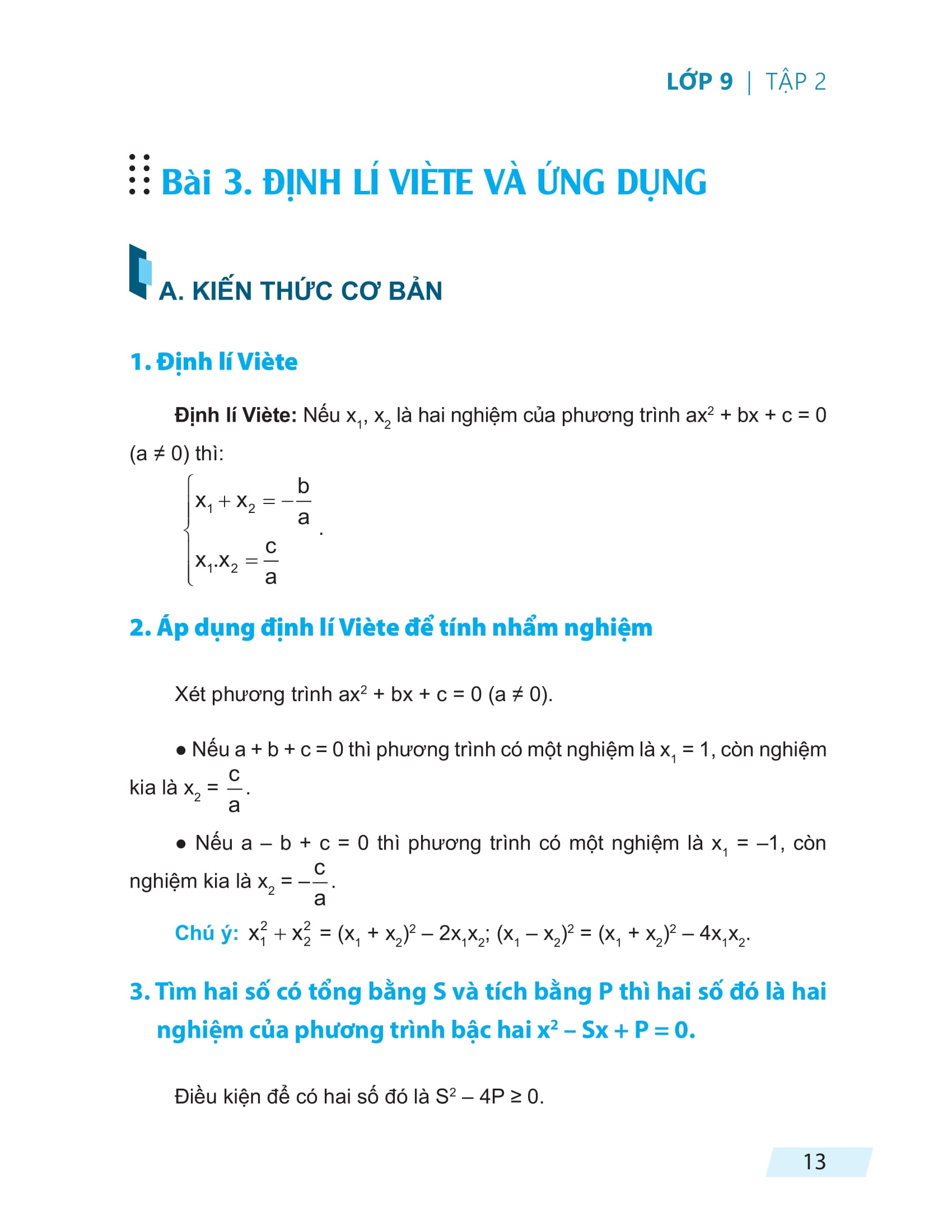Bộ Rèn Kĩ Năng Giải Toán Lớp 9 - Tập 2 - Ảnh 14