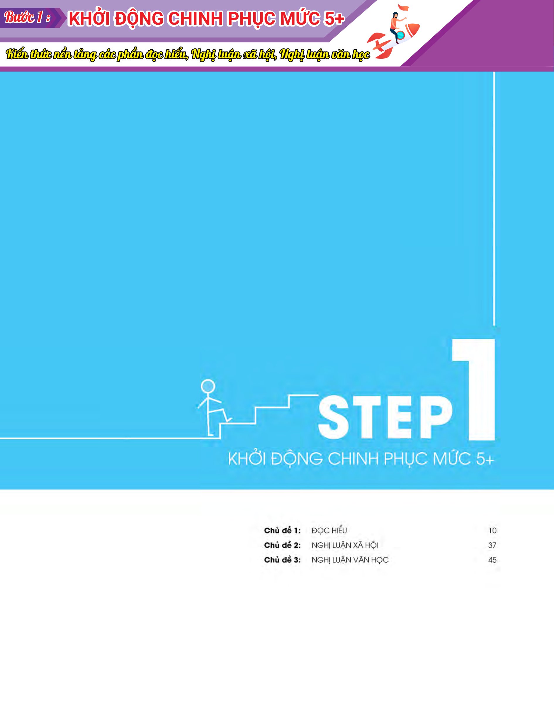 bộ sách 3 step khối d - tiết lộ bí quyết 3 bước đạt điểm 8+ toán - văn - anh - Ảnh 5