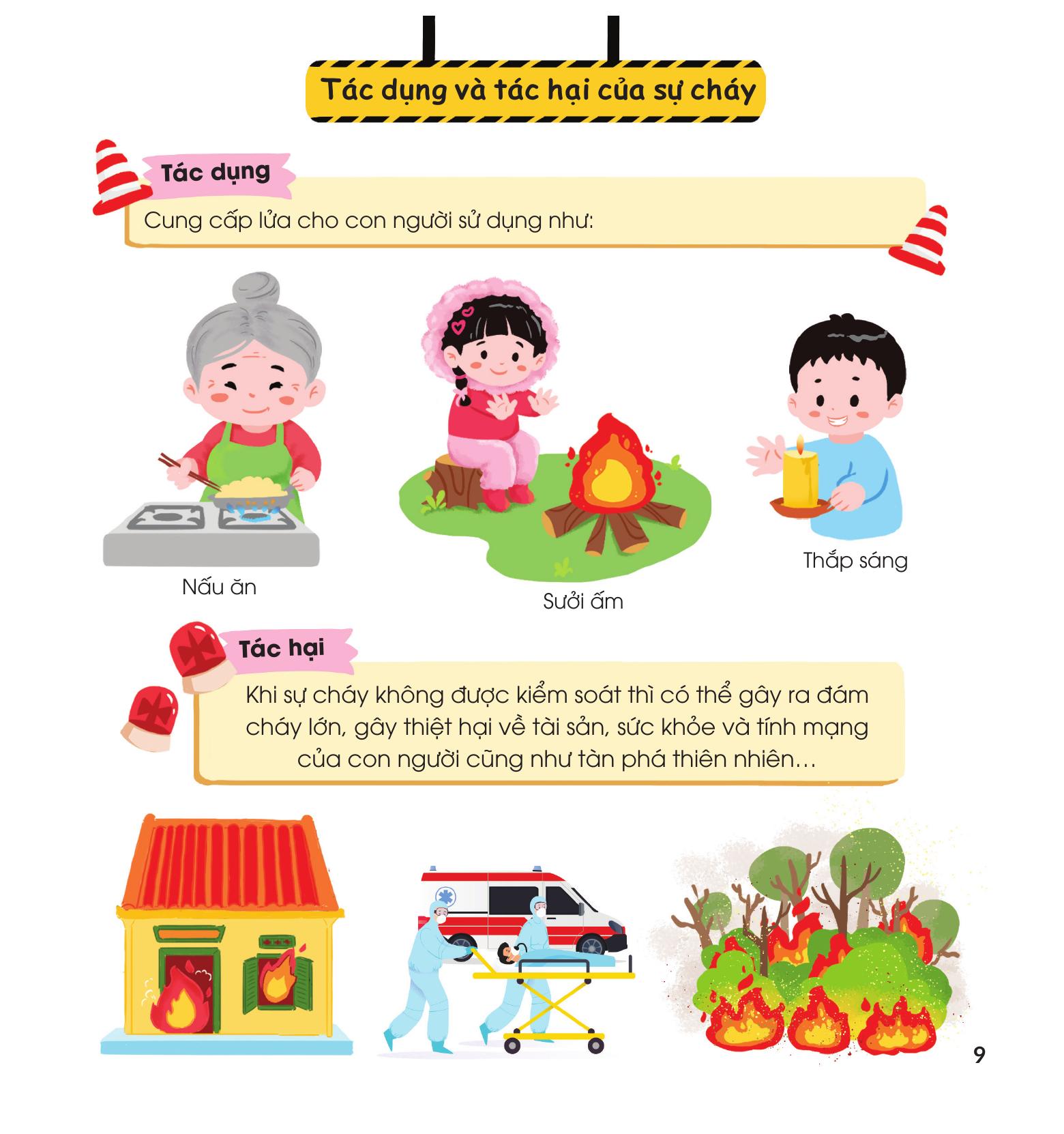 bộ sách 30 ngày cùng em học hiểu về - phòng cháy, chữa cháy + phòng chống đuối nước (bộ 2 cuốn) - Ảnh 8