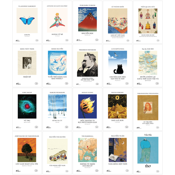 Bộ Sách Ấn Bản Đặc Biệt 20 Năm Thành Lập Nhã Nam - Bìa Cứng (Bộ 20 Cuốn) - Ấn Bản Số 40