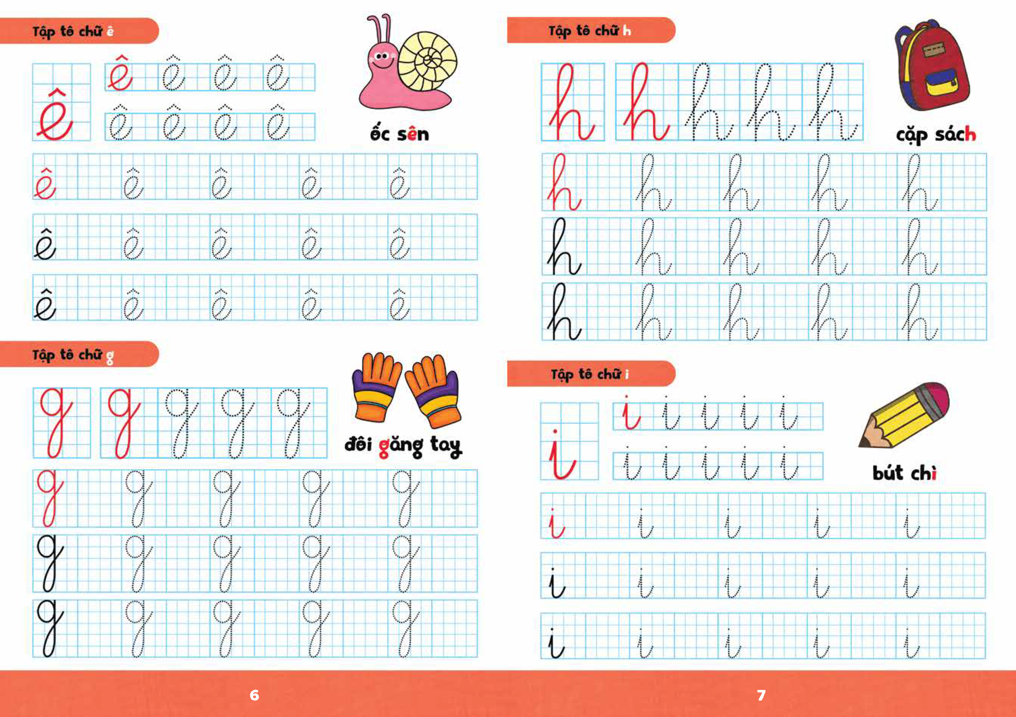 bộ sách bé tập tô phát triển tư duy - tập tô-tập viết (bộ 8 cuốn) - Ảnh 12