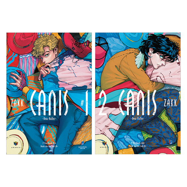 bộ sách canis-dear hatter - tập 1 + tập 2 (bộ 2 tập) - tặng kèm postcard