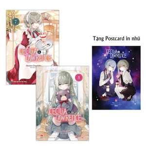 bộ sách cecilia & lawrence - tập 7 + tập 8 (bộ 2 tập) - tặng kèm postcard in nhũ - Ảnh 2