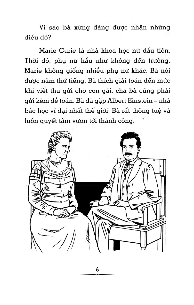 bộ sách chân dung những người thay đổi thế giới - marie curie là ai? (tái bản 2024) - Ảnh 4